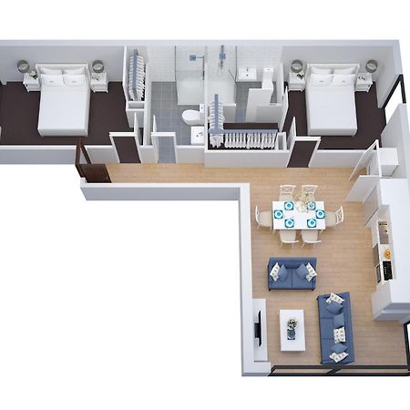 ملبورن The Hamptons Apartments - St Kilda المظهر الخارجي الصورة